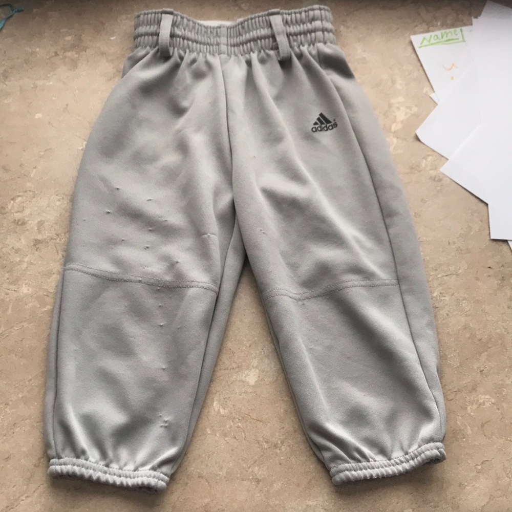 Grey Baseball Pants